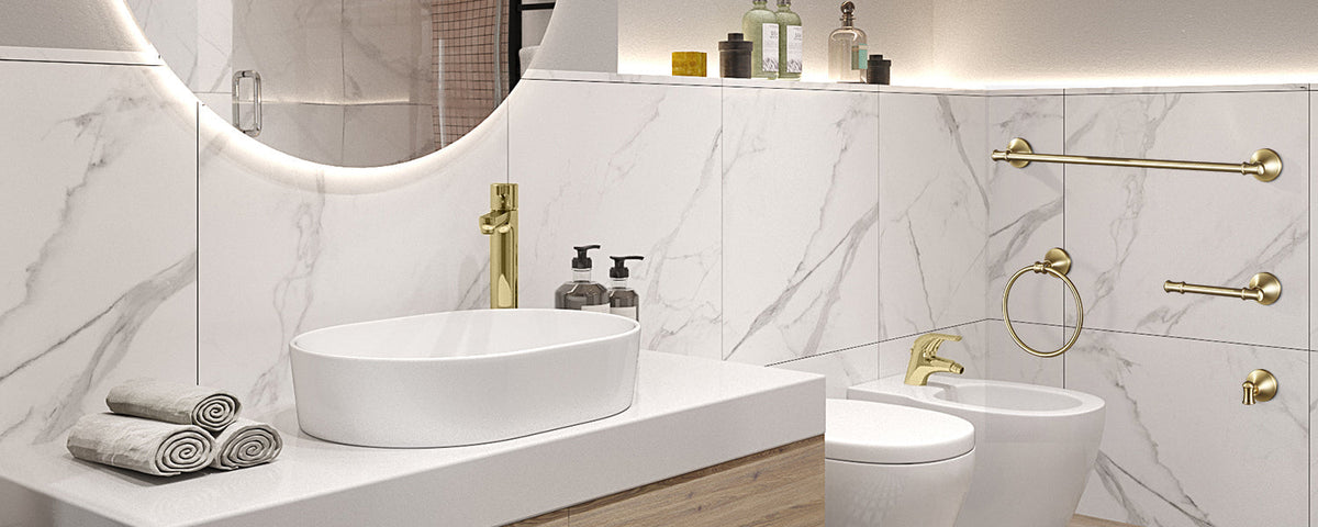 Bathroom Hardware 4-Piece Set