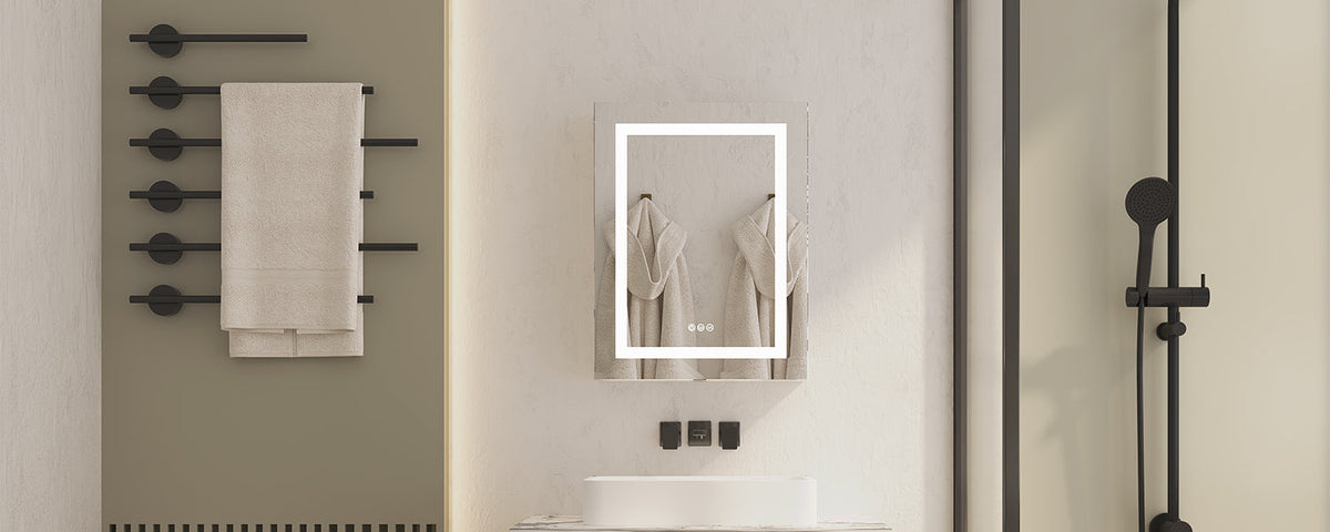 Enhance Your Bathroom with a Medicine Cabinet with LED Mirror