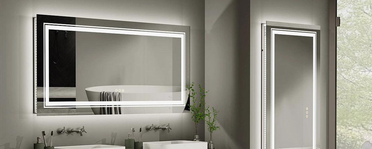 LED Bathroom Mirrors Suitable for Various Decor Styles