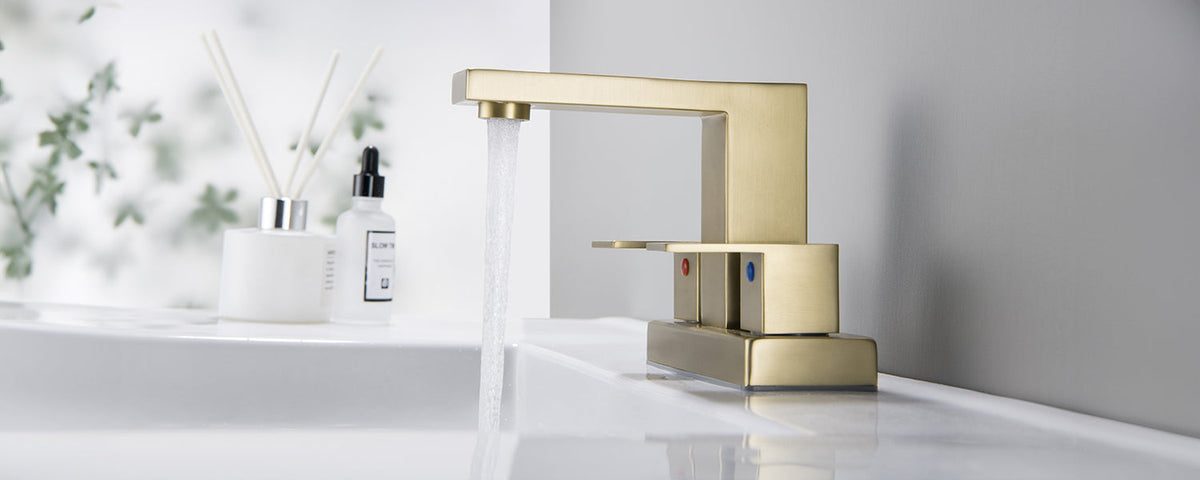 Centerset Bathroom Faucet