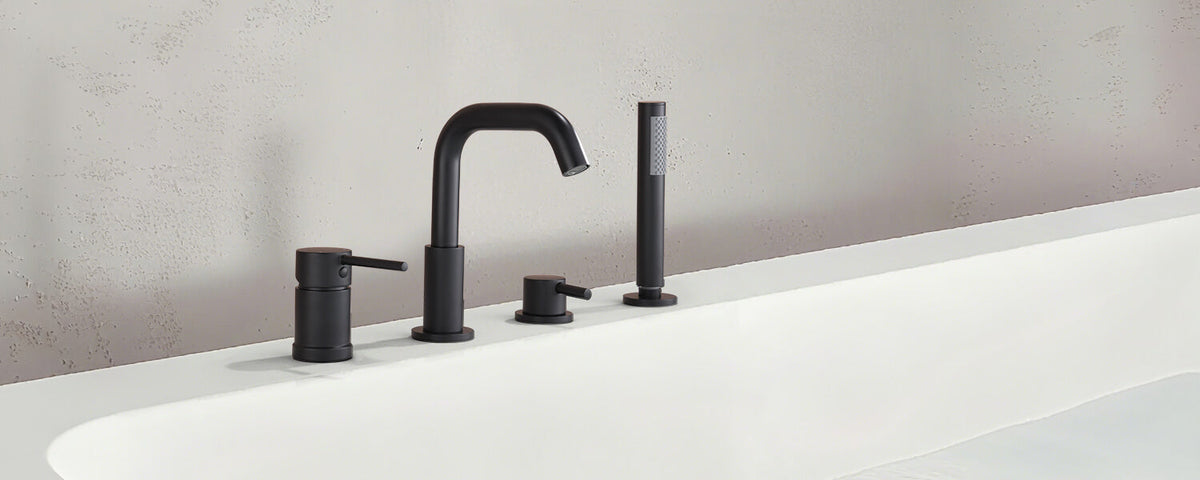 Deck Mount Bathtub Faucet
