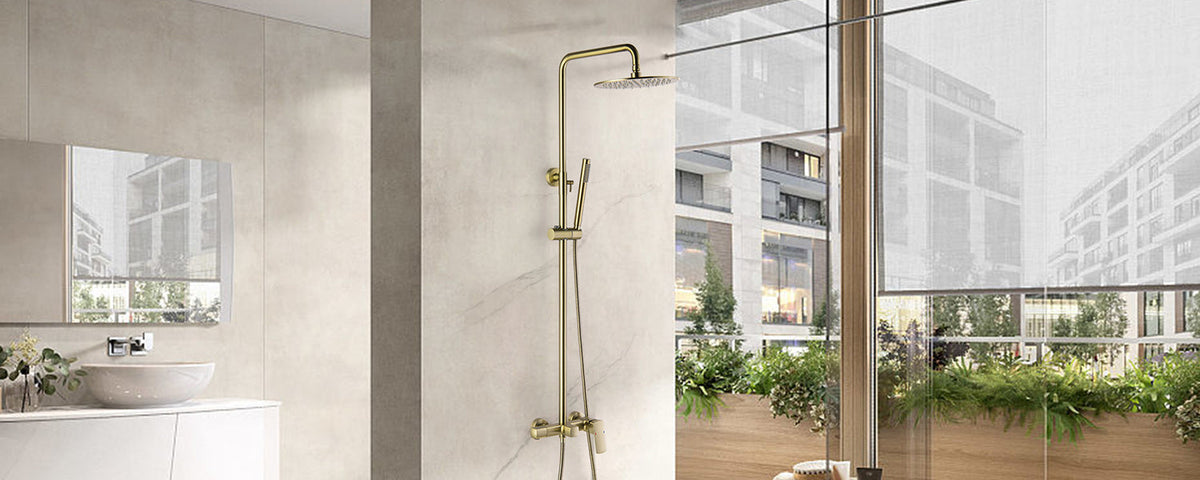 Exposed Pipe Shower Systems