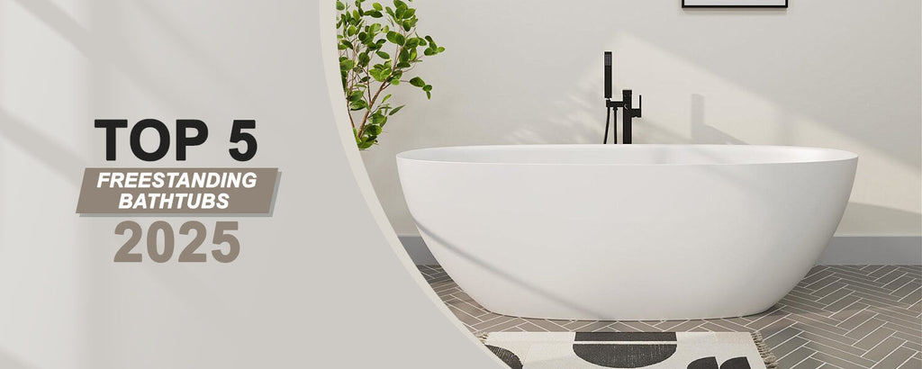 Top 5 Modern Freestanding Bathtubs for 2025