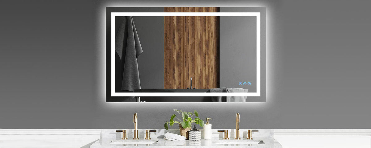 LED bathroom mirror