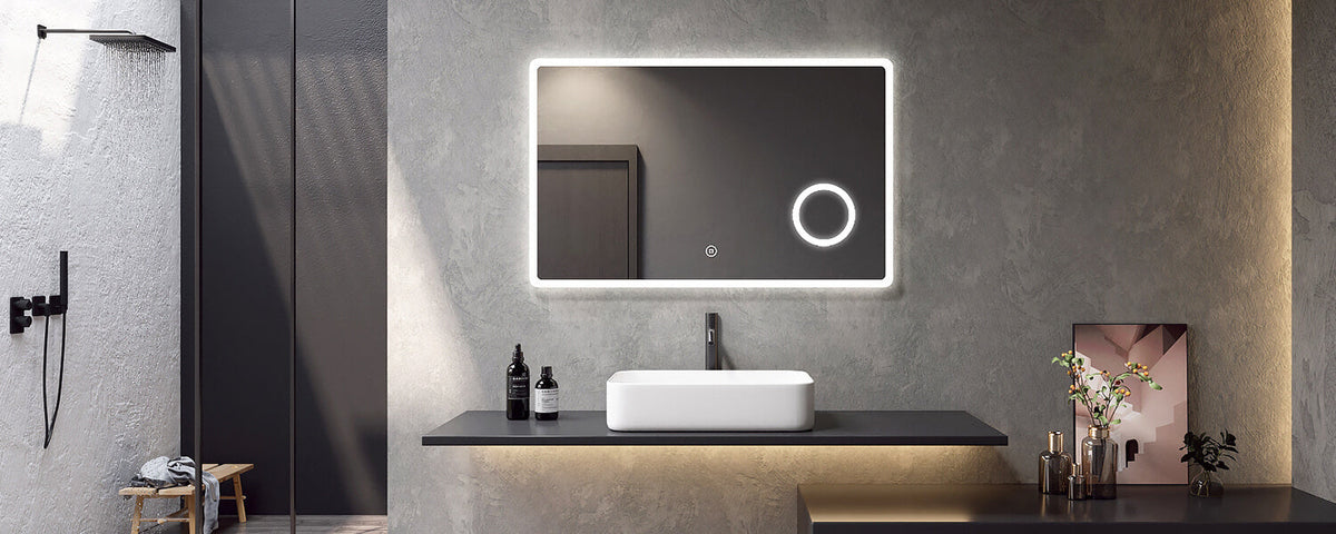 LED bathroom mirror