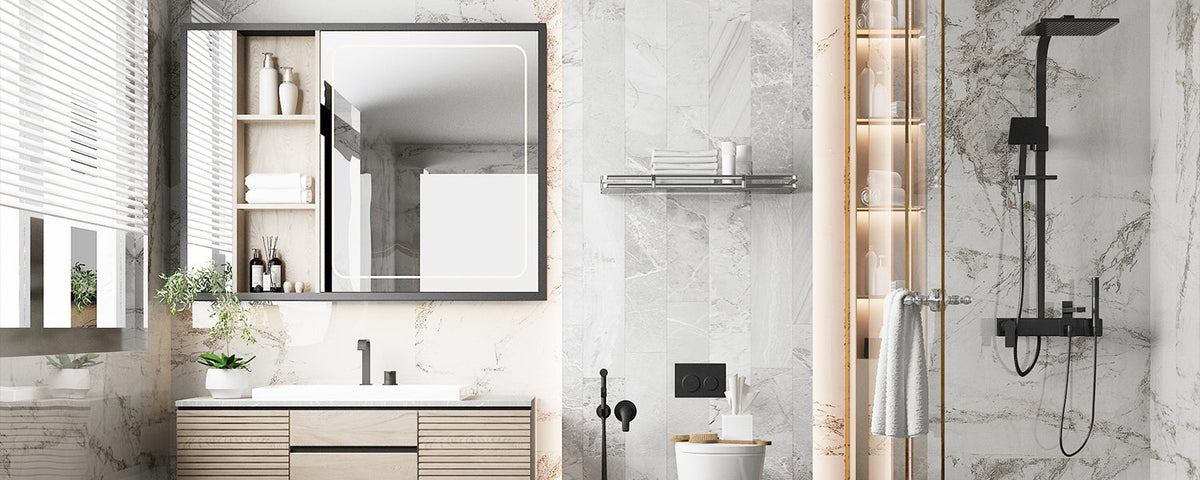 3-Function Shower System with Spray Gun