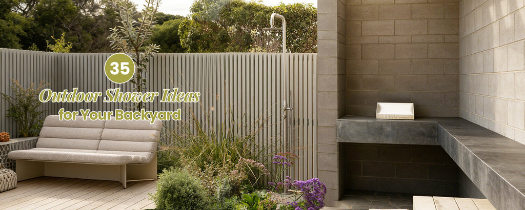 35 Outdoor Shower Ideas for Your Backyard