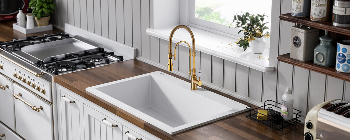 Pull Down 360 Degree Rotation Kitchen Faucet