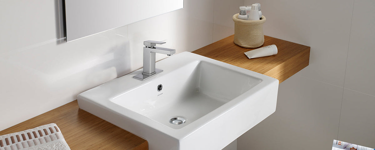 Brushed Nickel 1 Hole Sink Faucet