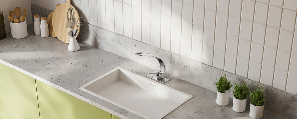 Brushed Nickel Bathroom Basin Faucet