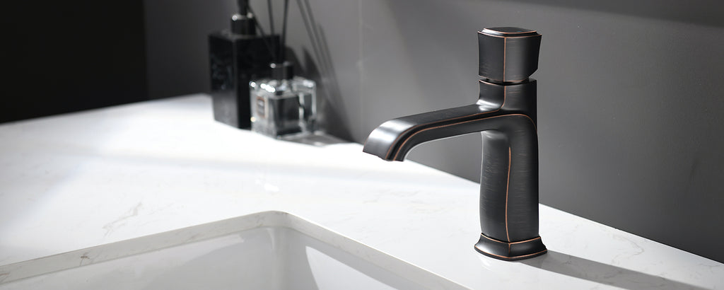 Elevate Your Bathroom Decor with an Oil Rubbed Bronze Bathroom Sink Faucet