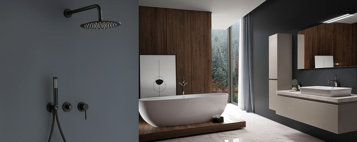 Shower System with Embedded-Box