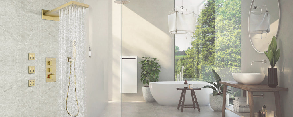 RBROHANT Thermostatic Shower Faucet Provides You with a Comfortable Shower Experience