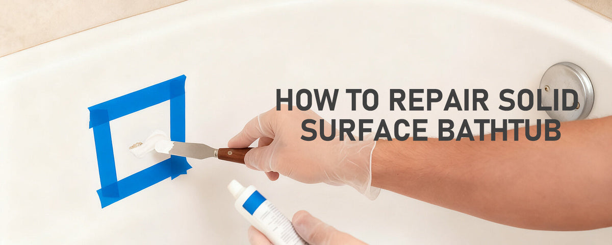 Repair a Solid Surface Bathtub