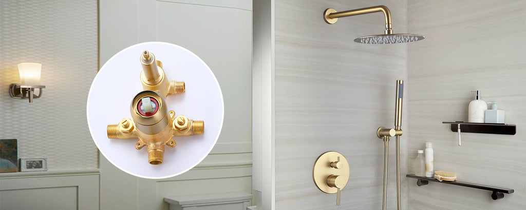 Shower Faucet vs. Shower Valve: What’s the Difference