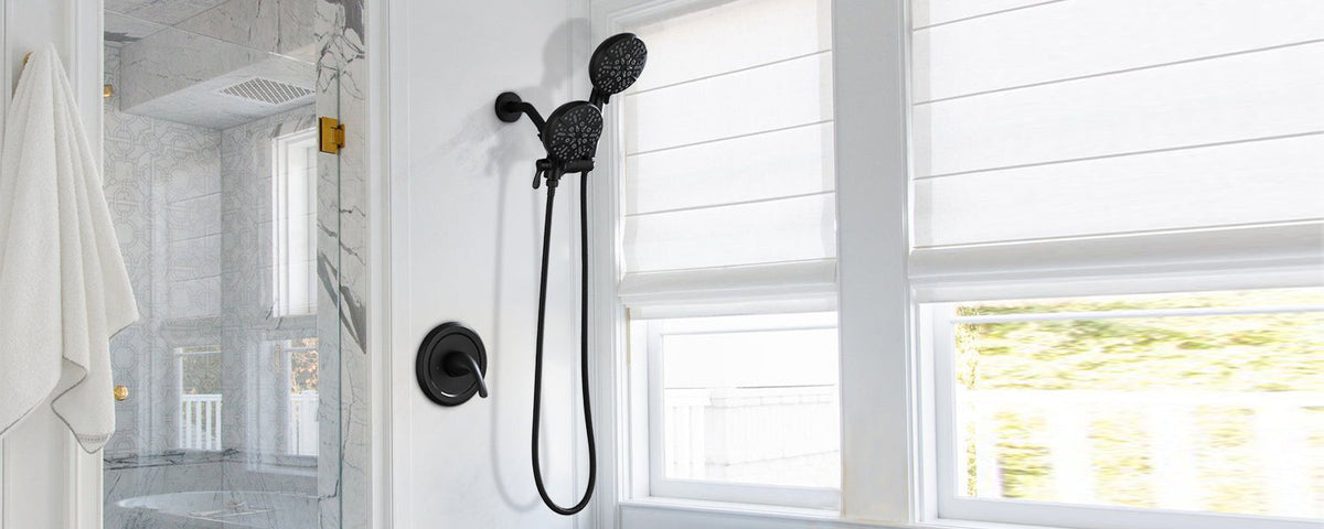 Shower System with Rain Shower and Handheld