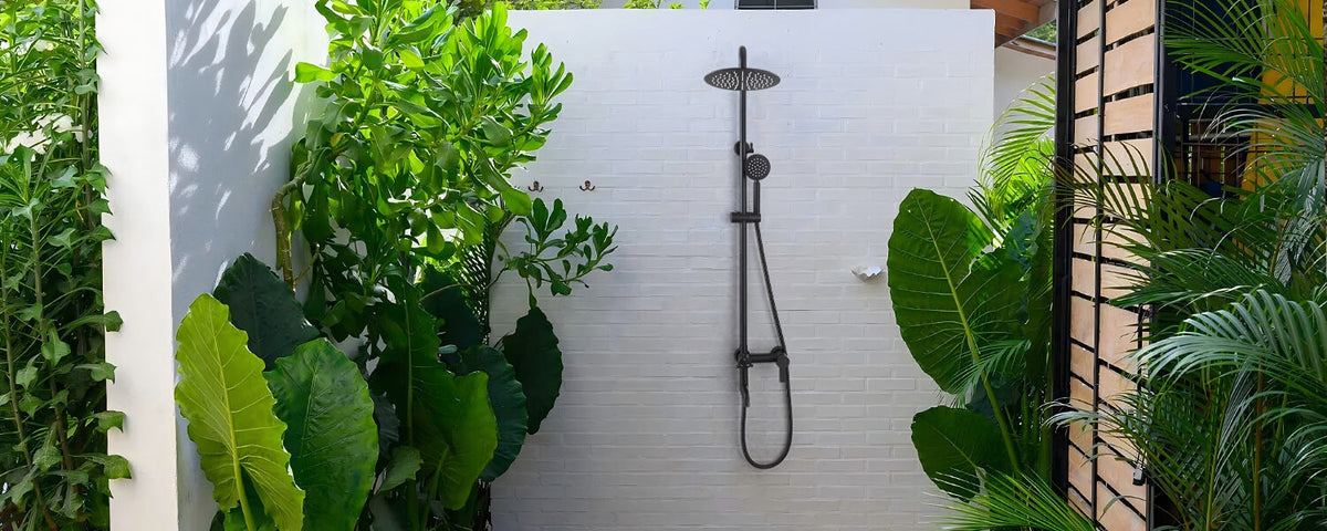 outdoor shower
