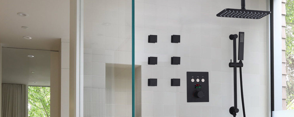 Thermostatic Shower System and Body Jets