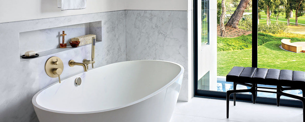 Wall Mount Tub Filler