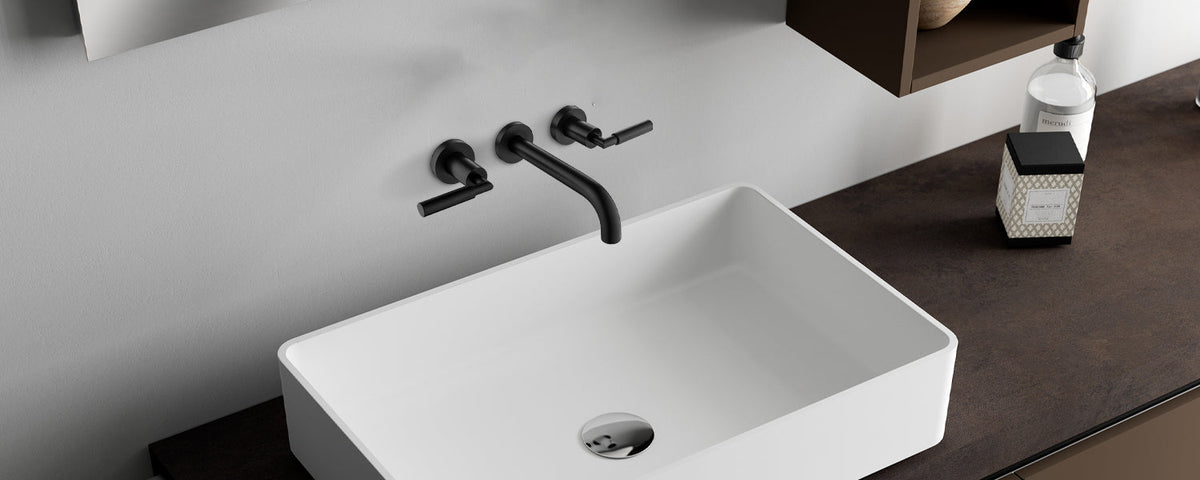 Wall Mounted Bathroom Faucet