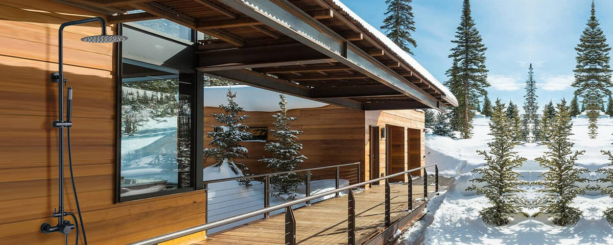Winterize Outdoor Shower