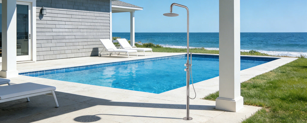 Why 316 Stainless Steel Works for Beach House Outdoor Showers