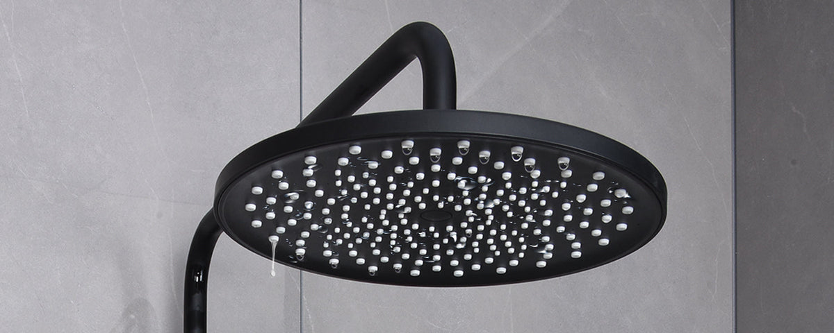 dripping shower head