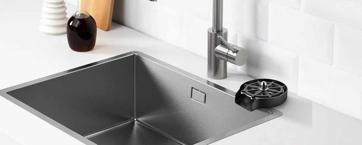 Effortless Kitchen Cleaning: Discover the Convenience of a Glass Rinser