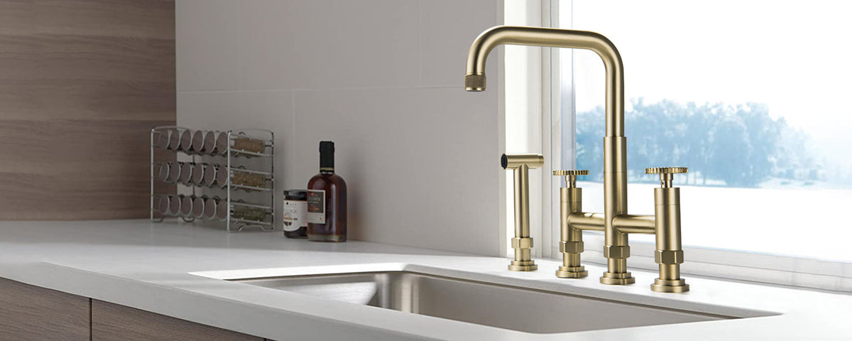 Gold Kitchen Faucet