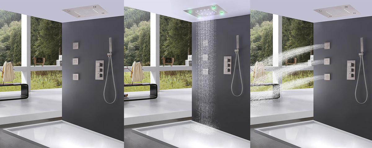 high-end shower system