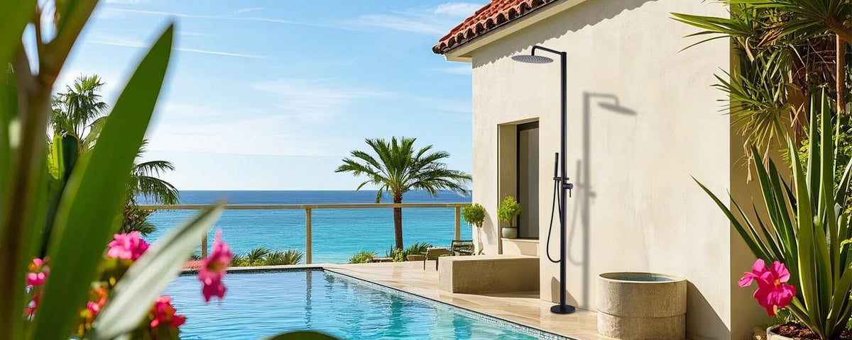 outdoor shower