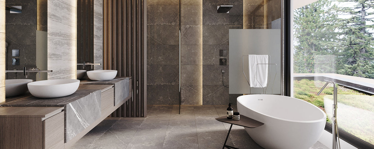 Solid Brass Thermostatic Shower System