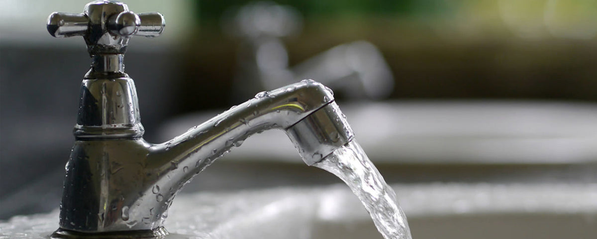 running faucet