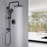 Shower System with Shower Head Hand Shower Slide Bar and Hose JK0113