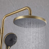 Shower System with Shower Head Hand Shower Slide Bar and Hose