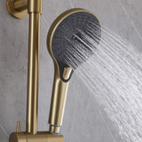 Shower System with Shower Head Hand Shower Slide Bar and Hose JK0113