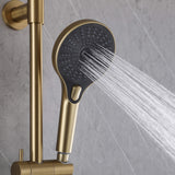 Shower System with Shower Head Hand Shower Slide Bar and Hose JK0113