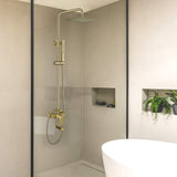 Wall-Mounted 3-Function Shower Kit with Jet & Spray Modes