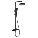 Adjustable Thermostatic Shower System with Waterfall Spout