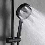 Adjustable Thermostatic Shower System with Waterfall Spout