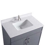 36-Inch Bathroom Vanity with Sink Freestanding Cabinet with Soft-Close Doors