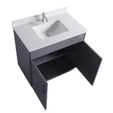 36-Inch Bathroom Vanity with Sink Freestanding Cabinet with Soft-Close Doors