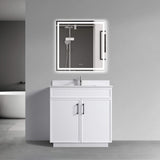 36-Inch Bathroom Vanity with Sink Freestanding Cabinet with Soft-Close Doors