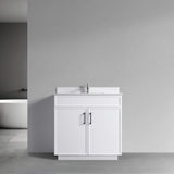 36-Inch Bathroom Vanity with Sink Freestanding Cabinet with Soft-Close Doors