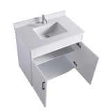 36-Inch Bathroom Vanity with Sink Freestanding Cabinet with Soft-Close Doors