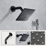 3-Function Rainfall Shower System with Wall Shower & Handheld