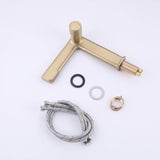 creative bathroom sink faucet single hole brushed gold  product list