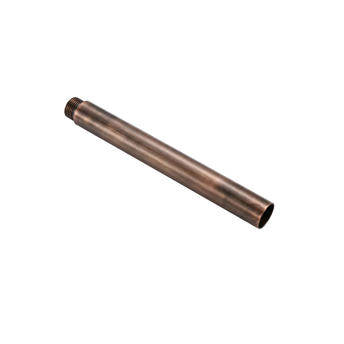 12-Inch Wall-Mounted Outdoor Shower Extension Tube