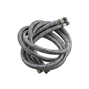 Stainless Steel Braided Supply Hose for Freestanding Outdoor Shower (Pair) Hot & Cold