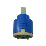 Shower Faucet Cartridge Fit RBROHANT Shower Valve Cartridge Replacement Ceramic Valve Cartridge